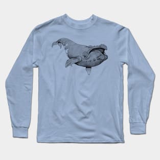 Northern Right Whale Long Sleeve T-Shirt